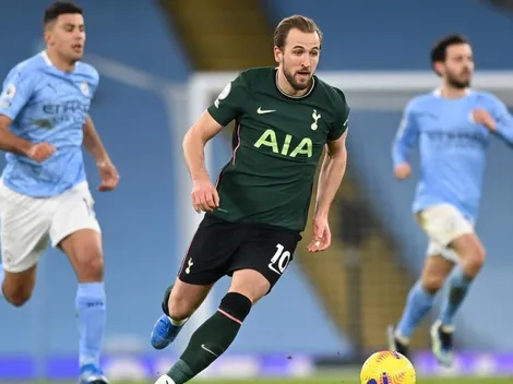 Harry Kane le reza a Manchester City