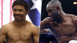 Manny Pacquiao vs. Yordenis Ugás. (Fotos: Getty Images).