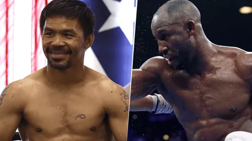 Manny Pacquiao vs. Yordenis Ugás. (Fotos: Getty Images).