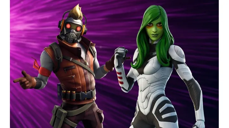 La Tienda de Fortnite se actualiza con las skins de Star Lord y Gamora