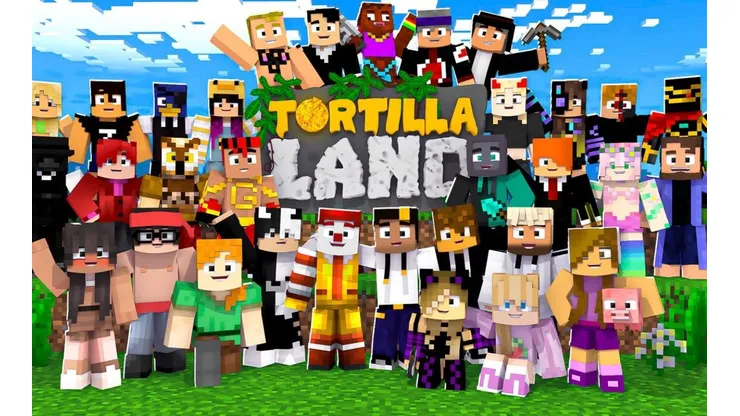 Abre TortillaLand, el servidor de Minecraft Roleplay de Auronplay