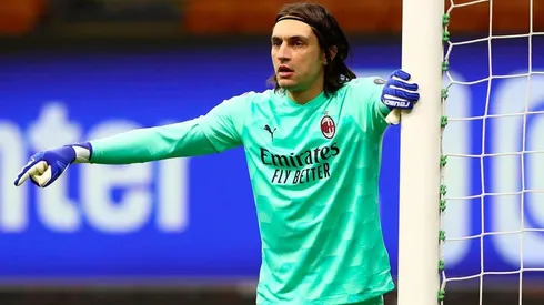 Ciprian Tatarusanu en Milan.