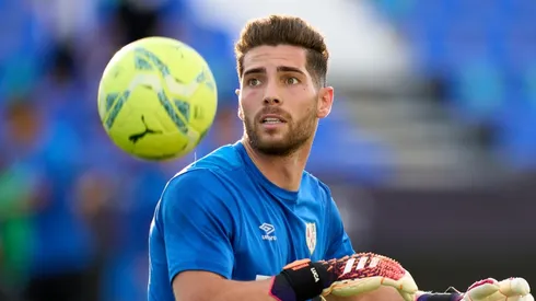 Luca Zidane dejó a Rayo Vallecano con uno menos a los 15 del primer tiempo.