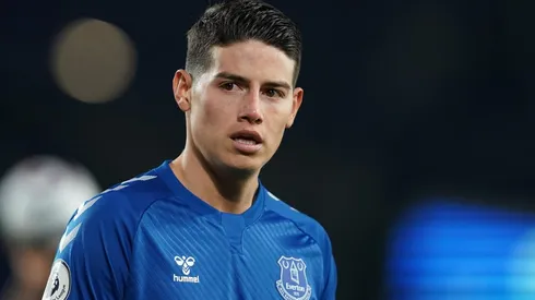 James Rodríguez es baja para el debut de Everton en la Premier League.