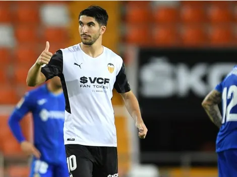 Con polémica, Valencia derrota a Getafe en el debut de José Bordalás como técnico