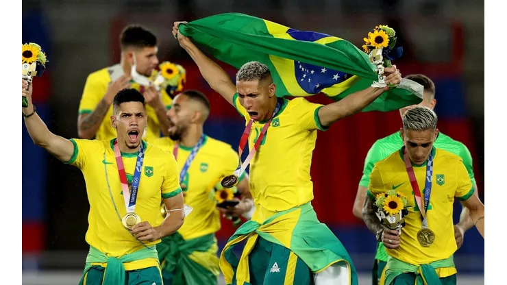 Brasil se coronó como bicampeón olímpico en el fútbol masculino.