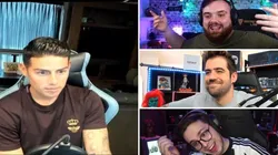 James jugó Fall Guys con Ibai, Auronplay y Juansguarnizo y los invitó de fiesta a Medellín