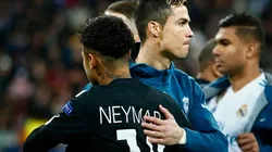 Cristiano Ronaldo y Neymar, jugador de PSG.