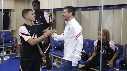 ¿Quién es Ismael Gharbi, la promesa del PSG que ya debutó y se codea con Lionel Messi? (Instagram personal de Ismael Gharbi)