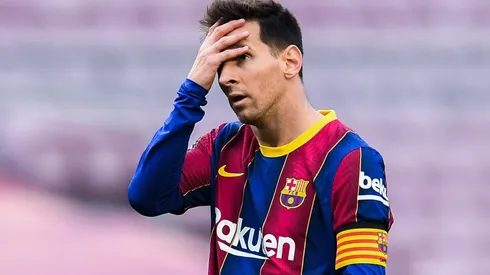 Lionel Messi durante un encuentro con Barcelona.