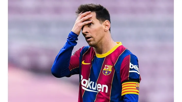 Lionel Messi durante un encuentro con Barcelona.