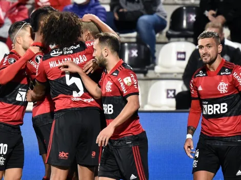 Roja anulada y penal del otro lado: la insólita situación en Olimpia-Flamengo