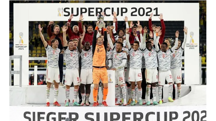 Tras ganar la Supercopa de Alemania, Bayern Münich sigue como el equipo más valioso.
