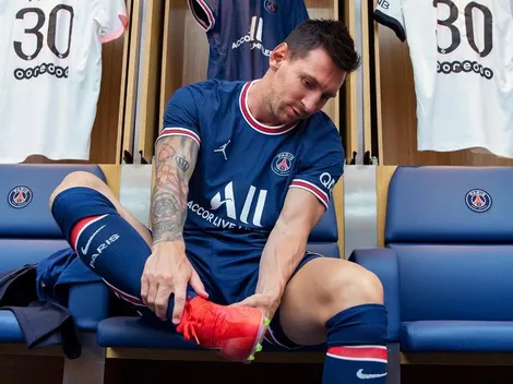 Messi ya entrena con PSG