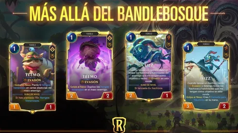 La expansión Bandlebosque llega a Legends of Runeterra ¡4 nuevas cartas de campeón!