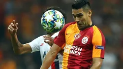 Falcao García en acción de juego con Galatasaray.