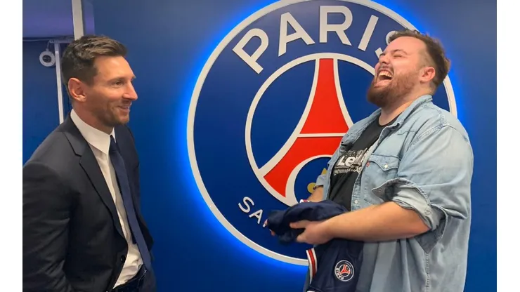 Lionel Messi e Ibai Llanos