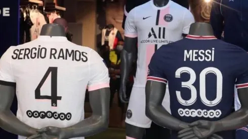 Sergio Ramos le dio la bienvenida a Messi con una foto en redes sociales y un llamativo mensaje.