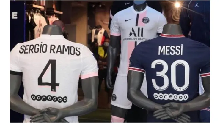 Sergio Ramos le dio la bienvenida a Messi con una foto en redes sociales y un llamativo mensaje.