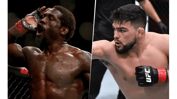 Jared Cannonier vs. Kelvin Gastelum. (Fotos: Getty Images).