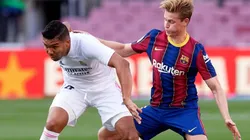 Frenkie de Jong y Casemiro, de los más valiosos de LaLiga de España.