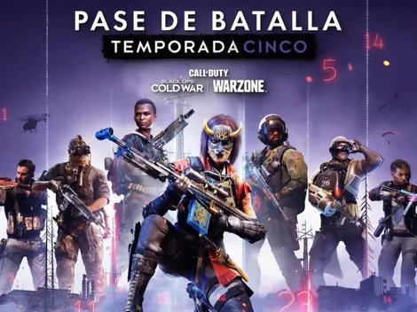 Activision revela el Pase de Batalla de la Temporada 5 para CoD: Warzone y Black Ops Cold War