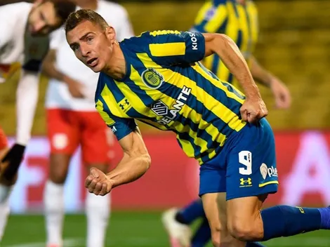 Marco Ruben sacó una soberbia chilena para anotar gol con Rosario Central
