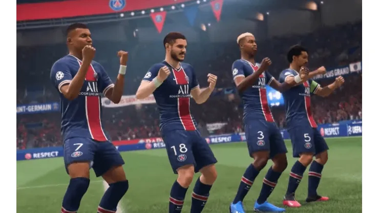 Así será el equipazo de PSG con Messi en el FIFA 22