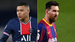 Kylian Mbappé tendrá a Lionel Messi de compañero en el PSG.
