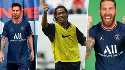 Messi, Ronaldinho y Ramos, con PSG.