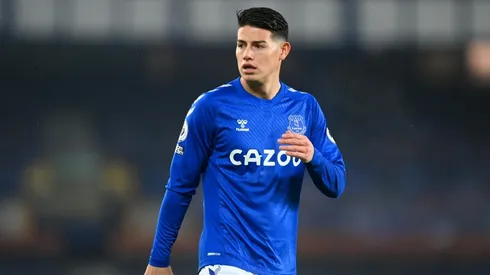 James Rodríguez, una de las figuras de Everton.