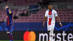 Lionel Messi y Kylian Mbappé.