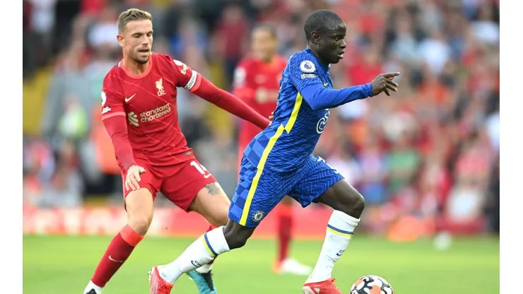 Jordan Henderson y N'Golo Kanté