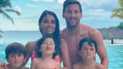 Familia de Lionel Messi.