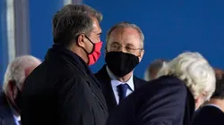 Joan Laporta y Florentino Pérez, presidentes de Barcelona y Real Madrid.