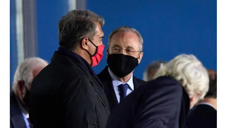 Joan Laporta y Florentino Pérez, presidentes de Barcelona y Real Madrid.