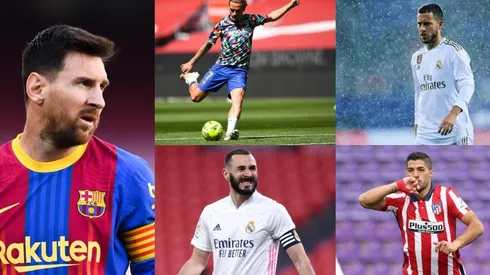 Algunas de las figuras que buscarán quedarse con el trono de Messi en LaLiga.