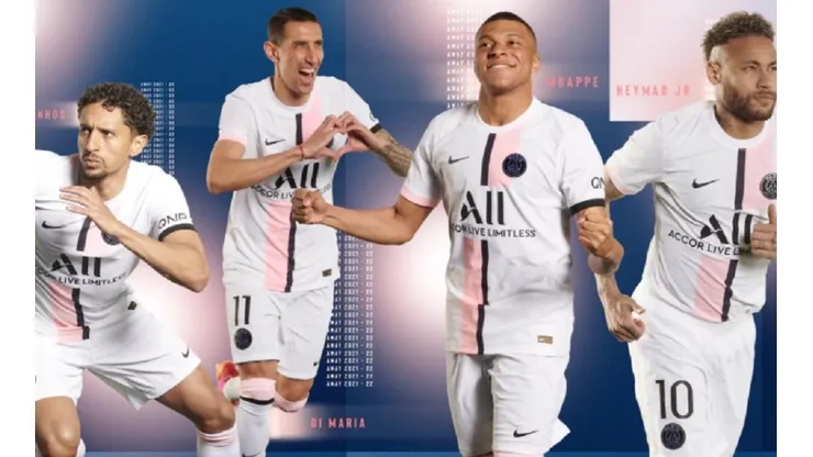 La camiseta alternativa del PSG