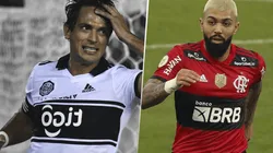Olimpia vs. Flamengo por la ida de los cuartos de Libertadores. (Foto: Getty Images).