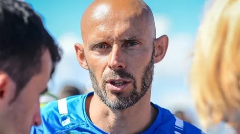 Tito Tiberti, miembro de la delegación italiana que viajó a Tokio.