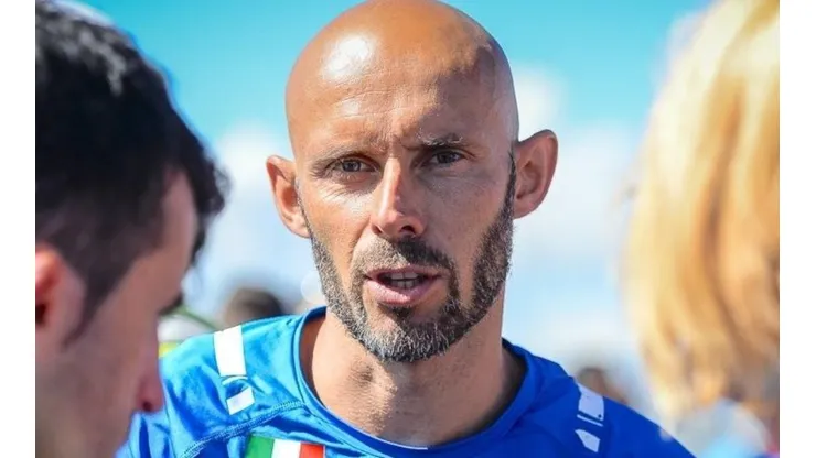 Tito Tiberti, miembro de la delegación italiana que viajó a Tokio.