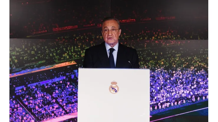 Florentino Pérez, presidente de Real Madrid.