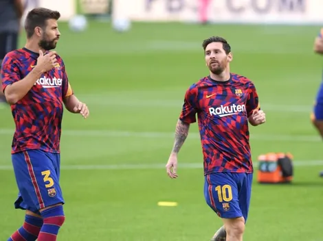 Piqué señala al culpable de la salida de Messi