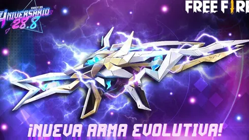 Cómo conseguir la nueva arma evolutiva XM-8 Guardián del Destino en Free Fire