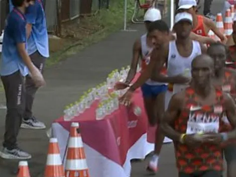 La reprochable actitud antideportiva de un maratonista francés