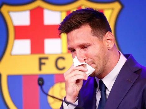 Nos duele a todos: El llanto de Messi en la conferencia de prensa