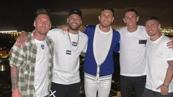 Los jugadores de PSG y Lionel Messi se reunieron hace unos días en Ibiza.