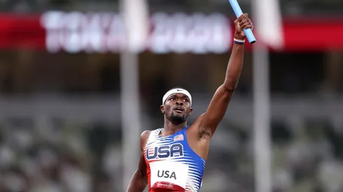 Rai Benjamin, el último relevo de Estados Unidos.