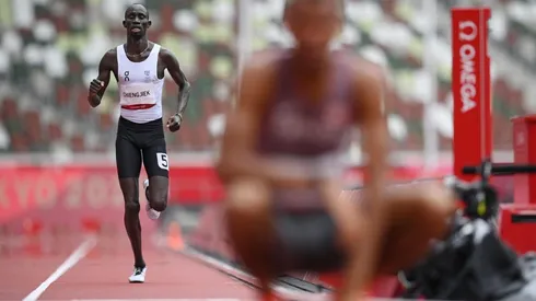 James Nyang Chiengjiek participó de los 400 metros llanos