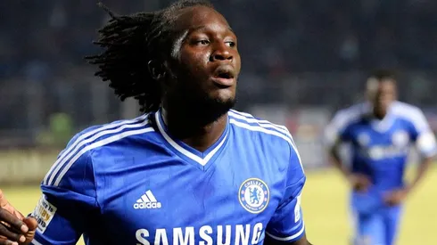 Romelu Lukaku en sus tiempos en el Chelsea.